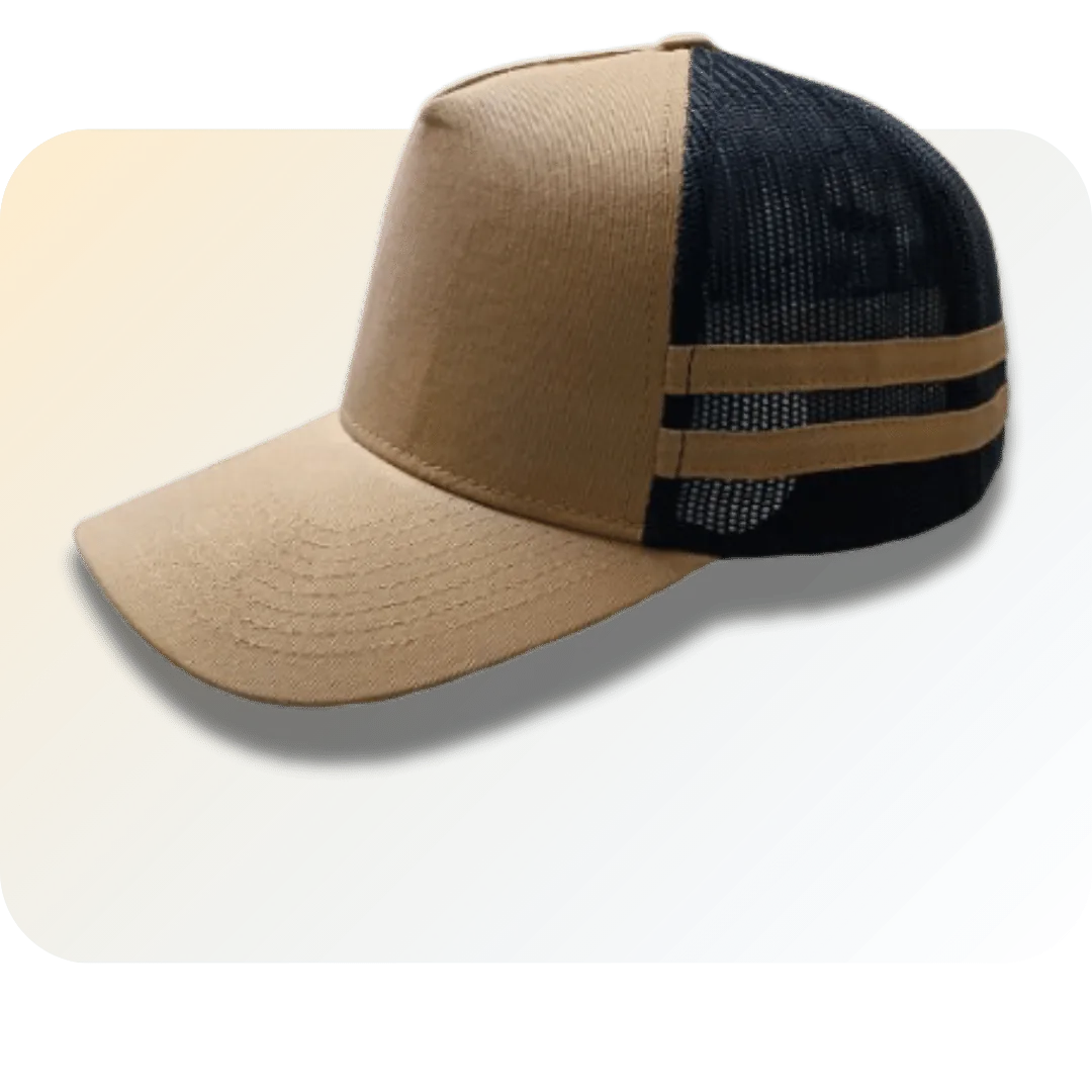 Mesh Trucker Hats With Side Tape manufacturer Bangladesh